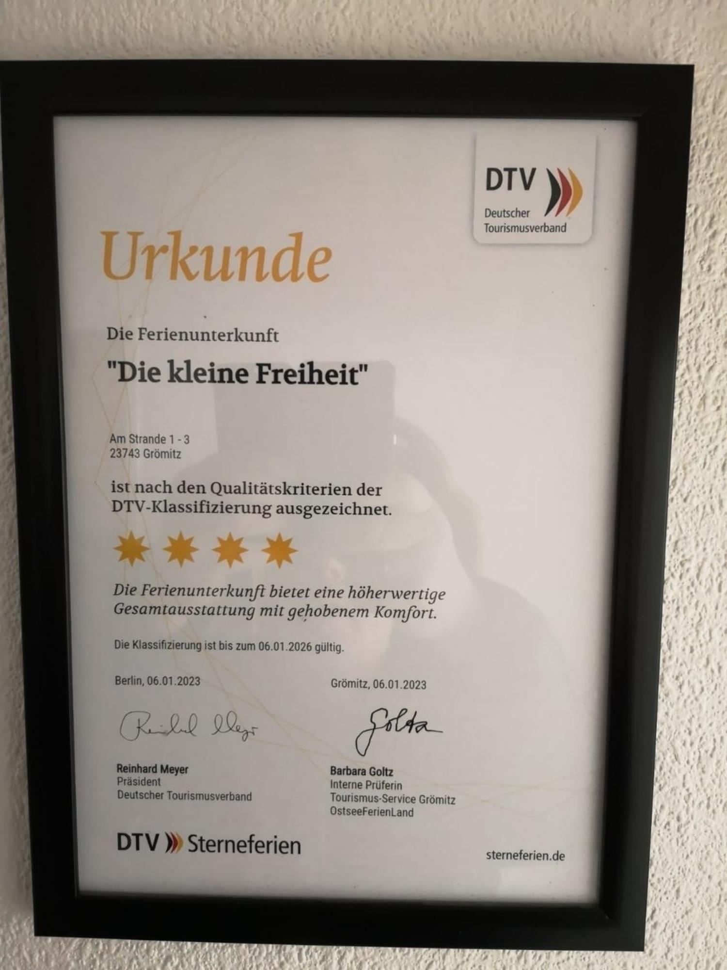Die Kleine Freiheit Groemitz Center - Unmittelbare Strandlage Mit Allem Komfort Экстерьер фото